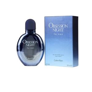 New CK 125ml Obsession Night Eau de Toilette for Men with Samples